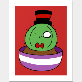 Dapper Cactus Posters and Art